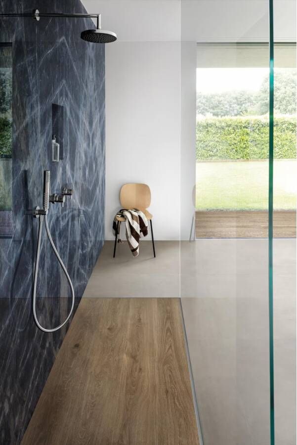 Marazzi italie Grandemarble Vloertegel | 120x278 cm | Gerectificeerd | Marmerlook | Glans Blauw