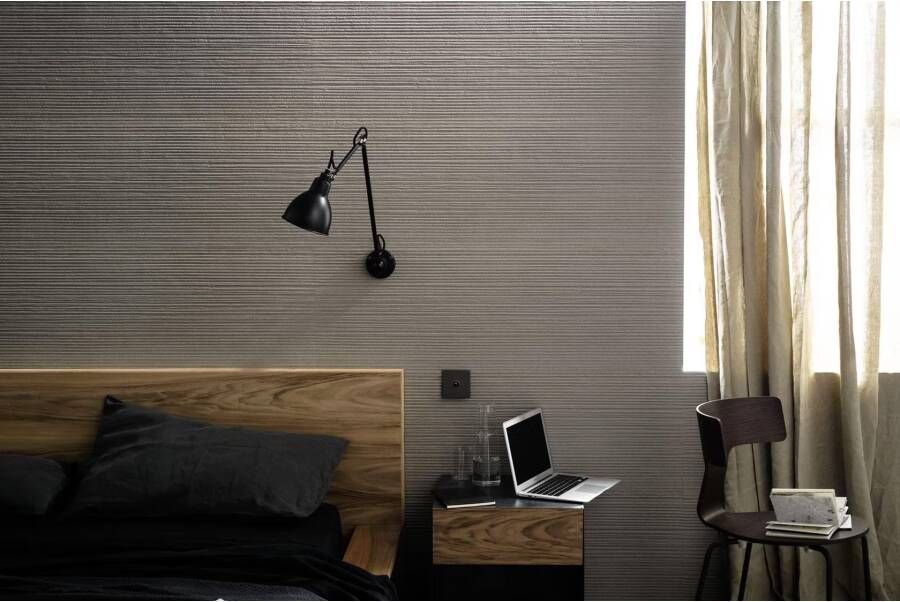 Marazzi italie Materika Wandtegel | 40x120 cm | Gerectificeerd | Mat Grijs