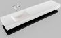 Mondiaz Alan badmeubel 200 cm solid suface planchet urban vrijhangend wastafel links zonder kraangat wit - Thumbnail 4