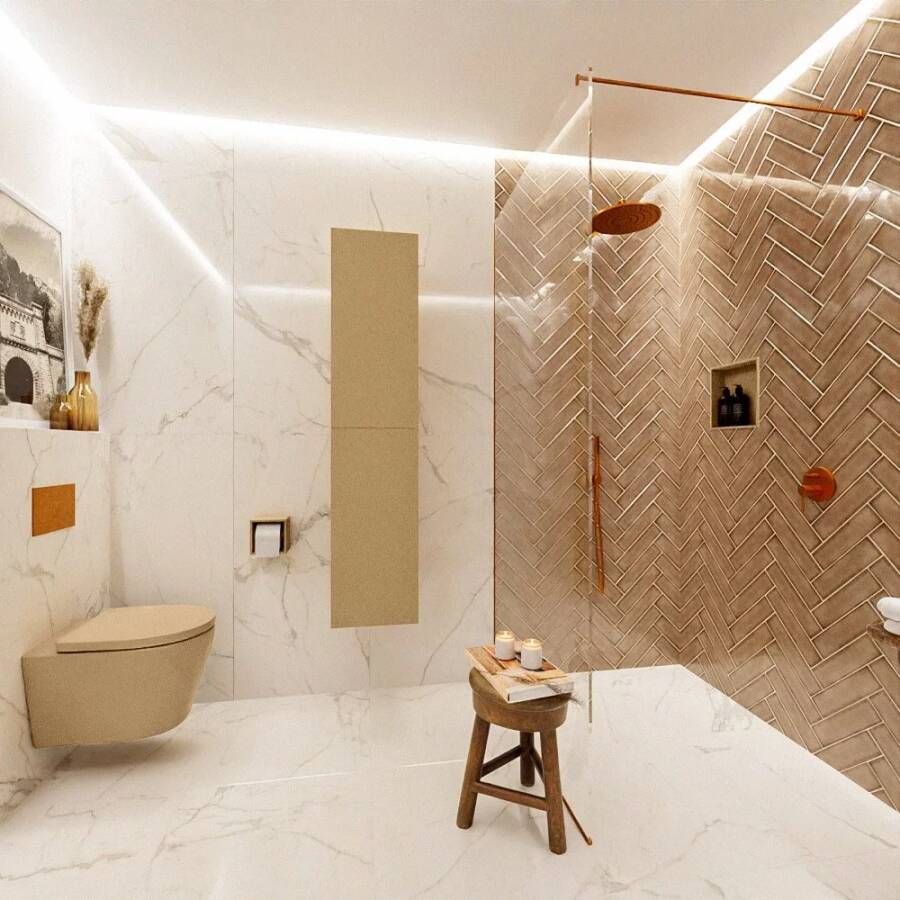 Mondiaz Beam 160cm kolomkast kleur Oro met 2 deuren
