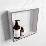 Mondiaz Wandnis Solid Surface Easy | In- en opbouw | 30x30x8 cm | 1 vak | Urban - Thumbnail 2