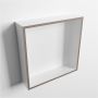 Mondiaz Wandnis Solid Surface Easy | In- en opbouw | 30x30x8 cm | 1 vak | Urban - Thumbnail 3