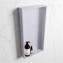 Mondiaz Wandnis Solid Surface Easy | In- en opbouw | 30x60x8 cm | 1 vak | Cale - Thumbnail 2