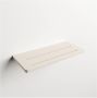 Mondiaz Planchet Easy | Wandmontage | 31x14x1.2 cm | Solid Surface | Rechthoek | Linen - Thumbnail 2