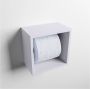 Mondiaz EASY Toiletrolhouder solid surface in- en opbouw 16x16 cm kleur Cale - Thumbnail 2