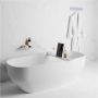 Mondiaz EASY Toiletrolhouder solid surface in- en opbouw 16x16 cm kleur Cale - Thumbnail 4