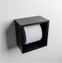 Mondiaz EASY Toiletrolhouder solid surface in- en opbouw 16x16 cm kleur Urban - Thumbnail 2