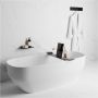 Mondiaz EASY Toiletrolhouder solid surface in- en opbouw 16x16 cm kleur Urban - Thumbnail 4