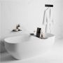 Mondiaz EASY Toiletrolhouder solid surface in- en opbouw 16x16 cm kleur Urban - Thumbnail 3