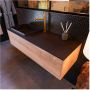 Mondiaz ERIN 120cm badmeubel onderkast washed oak met 1 lade wastafel links 1 kraangat kleur urban - Thumbnail 3