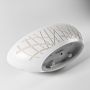 Mondiaz Vrijstaand bad Holm Design | 180x85 cm | Solid surface | Ovaal | linen - Thumbnail 2