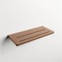 Mondiaz Planchet Easy | Wandmontage | 31x14x1.2 cm | Solid Surface | Rechthoek | Rust - Thumbnail 2