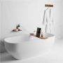 Mondiaz Planchet Easy | Wandmontage | 31x14x1.2 cm | Solid Surface | Rechthoek | Rust - Thumbnail 3