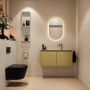 Mondiaz Toiletmeubel Ture Dlux | 100 cm | Meubelkleur Oro | Eden wastafel Opalo Midden | 1 kraangat - Thumbnail 4