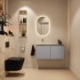 Mondiaz Toiletmeubel Ture Dlux | 100 cm | Meubelkleur Plata | Eden wastafel Frappe Links | Zonder kraangat - Thumbnail 4