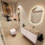 Mondiaz Toiletmeubel Ture Dlux | 100 cm | Meubelkleur Rosee | Eden wastafel Frappe Rechts | Zonder kraangat - Thumbnail 2