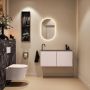 Mondiaz Toiletmeubel Ture Dlux | 100 cm | Meubelkleur Rosee | Eden wastafel Lava Links | 1 kraangat - Thumbnail 4