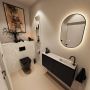 Mondiaz Toiletmeubel Ture Dlux | 100 cm | Meubelkleur Urban | Eden wastafel Ostra Rechts | 1 kraangat - Thumbnail 2