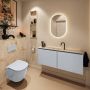 Mondiaz Toiletmeubel Ture Dlux | 120 cm | Meubelkleur Clay | Eden wastafel Frappe Midden | 1 kraangat - Thumbnail 3