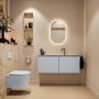 Mondiaz Toiletmeubel Ture Dlux | 120 cm | Meubelkleur Clay | Eden wastafel Frappe Midden | 1 kraangat - Thumbnail 4
