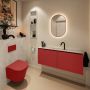 Mondiaz Toiletmeubel Ture Dlux | 120 cm | Meubelkleur Fire | Eden wastafel Opalo Midden | 1 kraangat - Thumbnail 3