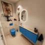 Mondiaz Toiletmeubel Ture Dlux | 120 cm | Meubelkleur Jeans | Eden wastafel Frappe Links | 1 kraangat - Thumbnail 2