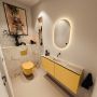 Mondiaz Toiletmeubel Ture Dlux | 120 cm | Meubelkleur Ocher | Eden wastafel Frappe Midden | Zonder kraangat - Thumbnail 2