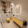 Mondiaz Toiletmeubel Ture Dlux | 120 cm | Meubelkleur Ocher | Eden wastafel Glace Midden | Zonder kraangat - Thumbnail 2