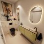 Mondiaz Toiletmeubel Ture Dlux | 120 cm | Meubelkleur Oro | Eden wastafel Frappe Rechts | 1 kraangat - Thumbnail 2
