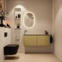 Mondiaz Toiletmeubel Ture Dlux | 120 cm | Meubelkleur Oro | Eden wastafel Ostra Links | 1 kraangat - Thumbnail 4