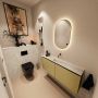 Mondiaz Toiletmeubel Ture Dlux | 120 cm | Meubelkleur Oro | Eden wastafel Ostra Midden | Zonder kraangat - Thumbnail 2
