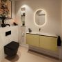 Mondiaz Toiletmeubel Ture Dlux | 120 cm | Meubelkleur Oro | Eden wastafel Ostra Midden | Zonder kraangat - Thumbnail 3