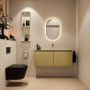 Mondiaz Toiletmeubel Ture Dlux | 120 cm | Meubelkleur Oro | Eden wastafel Ostra Midden | Zonder kraangat - Thumbnail 4