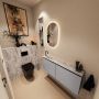 Mondiaz Toiletmeubel Ture Dlux | 120 cm | Meubelkleur Plata | Eden wastafel Glace Links | 1 kraangat - Thumbnail 2