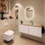 Mondiaz Toiletmeubel Ture Dlux | 120 cm | Meubelkleur Rosee | Eden wastafel Frappe Midden | 1 kraangat - Thumbnail 3