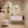 Mondiaz Toiletmeubel Ture Dlux | 120 cm | Meubelkleur Rosee | Eden wastafel Frappe Midden | 1 kraangat - Thumbnail 4