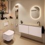 Mondiaz Toiletmeubel Ture Dlux | 120 cm | Meubelkleur Rosee | Eden wastafel Frappe Rechts | 1 kraangat - Thumbnail 3