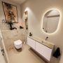 Mondiaz Toiletmeubel Ture Dlux | 120 cm | Meubelkleur Rosee | Eden wastafel Frappe Rechts | Zonder kraangat - Thumbnail 2
