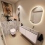 Mondiaz Toiletmeubel Ture Dlux | 120 cm | Meubelkleur Rosee | Eden wastafel Glace Rechts | Zonder kraangat - Thumbnail 2