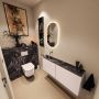 Mondiaz Toiletmeubel Ture Dlux | 120 cm | Meubelkleur Rosee | Eden wastafel Lava Links | Zonder kraangat - Thumbnail 2