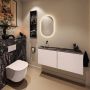 Mondiaz Toiletmeubel Ture Dlux | 120 cm | Meubelkleur Rosee | Eden wastafel Lava Links | Zonder kraangat - Thumbnail 3