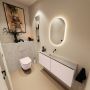 Mondiaz Toiletmeubel Ture Dlux | 120 cm | Meubelkleur Rosee | Eden wastafel Opalo Midden | Zonder kraangat - Thumbnail 2