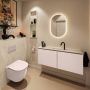 Mondiaz Toiletmeubel Ture Dlux | 120 cm | Meubelkleur Rosee | Eden wastafel Ostra Midden | 1 kraangat - Thumbnail 3