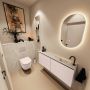 Mondiaz Toiletmeubel Ture Dlux | 120 cm | Meubelkleur Rosee | Eden wastafel Ostra Rechts | 1 kraangat - Thumbnail 2