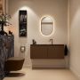 Mondiaz Toiletmeubel Ture Dlux | 120 cm | Meubelkleur Rust | Eden wastafel Lava Midden | 1 kraangat - Thumbnail 4