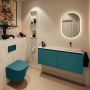 Mondiaz Toiletmeubel Ture Dlux | 120 cm | Meubelkleur Smag | Eden wastafel Ostra Rechts | Zonder kraangat - Thumbnail 3