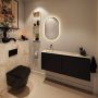 Mondiaz Toiletmeubel Ture Dlux | 120 cm | Meubelkleur Urban | Eden wastafel Frappe Links | Zonder kraangat - Thumbnail 3