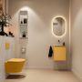 Mondiaz Toiletmeubel Ture Dlux | 40 cm | Meubelkleur Ocher | Eden wastafel Opalo Midden | Zonder kraangat - Thumbnail 4