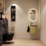 Mondiaz Toiletmeubel Ture Dlux | 40 cm | Meubelkleur Oro | Eden wastafel Lava Rechts | 1 kraangat - Thumbnail 4