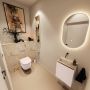 Mondiaz Toiletmeubel Ture Dlux | 40 cm | Meubelkleur Rosee | Eden wastafel Frappe Links | Zonder kraangat - Thumbnail 2